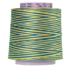 China Blue (9090-9829) | Silk-Finish Cotton Multi 50wt (1372M / 1500Y) | Mettler Thread
