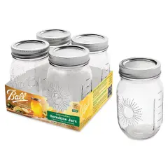 Ball Sunshine Keepsake Mason Jars - Pkg of 4