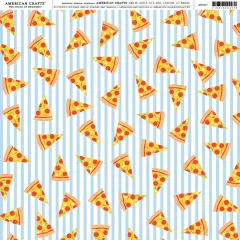 American Crafts Brands Food Cardstock 12"X12"