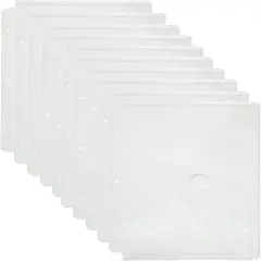 3 Ring Binder Pockets Clear Pouches