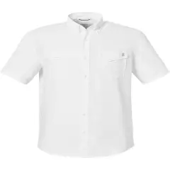 HUK&reg; Men's Tide Point Short Sleeve Shirt White