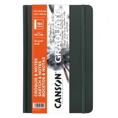Canson Graduate Series Sketch & Notes Book 5.5"X8.5"-92 Sheets