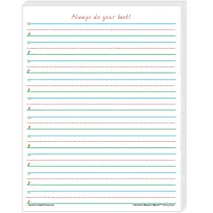 Smart Start 1-2 Writing Paper: 100 Sheets