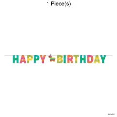 Fiesta Fun Happy Birthday Banner
