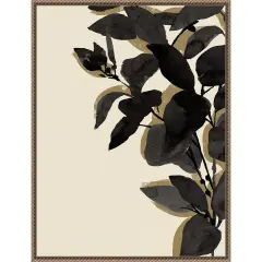 Ebony Branch II by Annie Warren Framed Canvas Wall Art