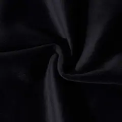 1 Yard Impression Luxe Velvet Fabric 55&Prime; Wide Durable Polyester for Upholstery & Drapery Onyx
