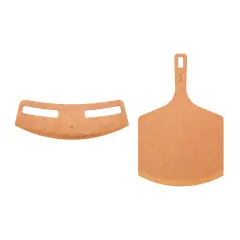 ZWILLING BBQ+ 2-pc Plant Fiber Pizza Peel and Cutter Set