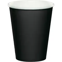 240 pc Bulk Black Velvet 9 oz Hot & Cold Cups