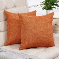 Set of 2 - Anickal Thanksgiving Pillow Covers 20x20 Inch for Fall Decor