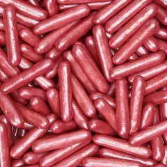 Metallic Rose Gold Rods Sprinkles