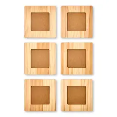 Martha Stewart&trade; 4" x 4" Hardwood Square Frames - 6 pc. - 68706