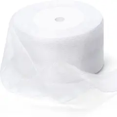 Sheer Organza Ribbon for Gift Wrapping Chiffon Tulle Mesh Ribbon Clear Wedding Christmas Tree Decor DIY Crafts