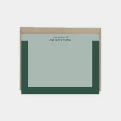 Color Block Bracket Note Cards II