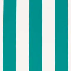 Surf - Aqua & Teal Stripe Upholstery Fabric 54 Inches"