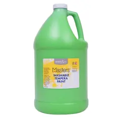 Little Masters&reg; Washable Tempera Paint, Light Green, Gallon