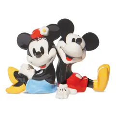 Collections Etc Disney&reg; Mickey & Minnie Salt & Pepper Shakers