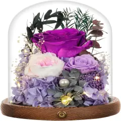 Large Preserved Flowers with Card & Box