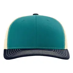 Richardson&reg; Snapback Trucker Cap Birch/ Navy