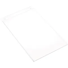 Plymor Clear Acrylic Sign Display / Literature Holder (Wall-Mount), 7" W x 11" H