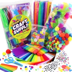 Arts and Crafts Supplies Kit for Kids