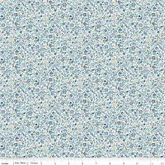 Posy Haze in A (01667404a) | Denim Florals | Liberty Fabrics | Riley Blake