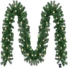 17.7 FT LED Christmas Garland