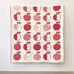 Apple Season Red Delicious Quilt Kit (kt-15660) | Riley Blake | Sewing Kit