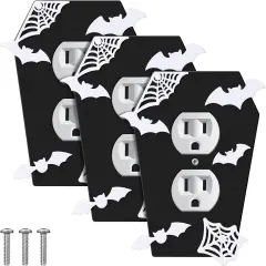 3 Pieces Gothic Coffin Light Switch Cover