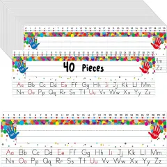 40 PCS Desk Nameplates