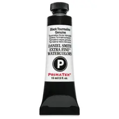 Daniel Smith Extra Fine Watercolor - PrimaTek, Black Tourmaline Genuine, 15 ml Tube