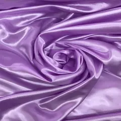 1 Yard Shiny Satin Backdrop Fabric Lightweight Polyester Drapery 5 feet wide x 8 feet high Lilac