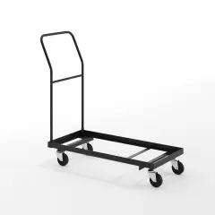 Emma and Oliver Folding Chair Dolly Black