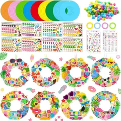 48 Sets Summer Wreath Craft Kits