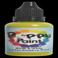 Poppy Paint Avocado Green Edible Paint for Cakes Cookies and Chocolates