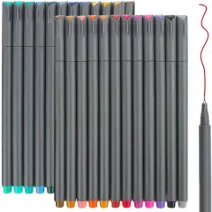 24 Fineliner Color Pens - Multicolor