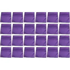 24 Pack Solid Cotton Bandanas Bulk Set for Events, Teams, DIY Projects
