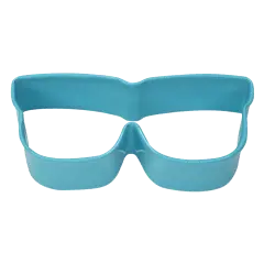 Sunglasses 3.5" Cookie Cutter Blue