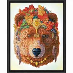 Diamond DotzBohemian Bear Diamond Painting Multi