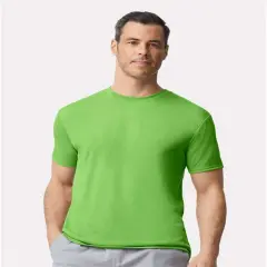 Performance Short Sleeve T-Shirt &ndash; Breathable,Comfortable Lime