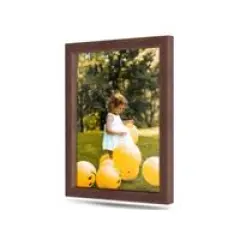 Modern Black Wood 36x72 Picture Frame &ndash; Large Wall Poster or Photo Frame Brown
