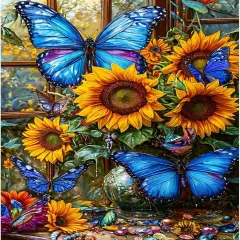 5D Sunflower Diamond Painting Kits