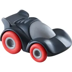 HABA Toddler Car Toys - Charcoal Kullerbu Racer for Kids 2-5 Years, Friction Powered Toy Cars for Kullerb&uuml; Play Tracks Multicolor