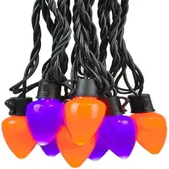 25 Feet 25 Light C9 Ceramic Style LED String Lights