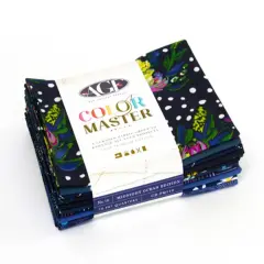 Midnight Ocean Color Master Fat Quarter Bundle by AGF Studio for Art Gallery (CB-FQ110)