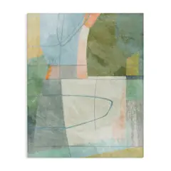 Stupell Industries Scribble on Shapes Canvas Wall Art Design by Suzanne Nicoll