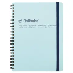 Delfonics Rollbahn Classic Spiral Notebook - Sky Blue, A5