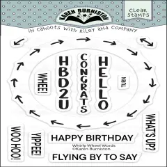 Karen Burniston Dies-Whirly Wheel Words