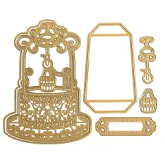 Wishing Well 3D Easel Dies