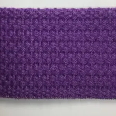 1" Cotton Webbing - 10 Continuous Yards - Made in USA! Purple
