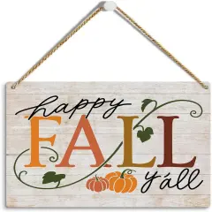 Rustic Farmhouse Fall Signs (Happy Fall)